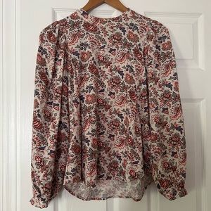 Treasure & Bond Floral Top Sz S